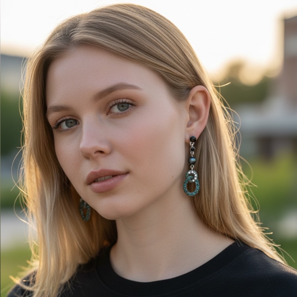 GIVENCHY DESIGNER EARRINGS